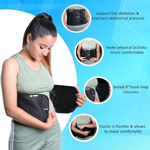 Wonder Care Abdominal & Back Support Belt for Men and Women - Size Large