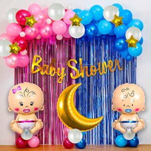Baby Shower Decoration Set with 61 Pieces - Party Propz Combo