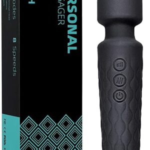 Wireless Rechargeable Body Massager – 20 Modes, 8 Speeds