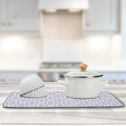 2-Pack Microfiber Dish Drying Mat Set - Image 4