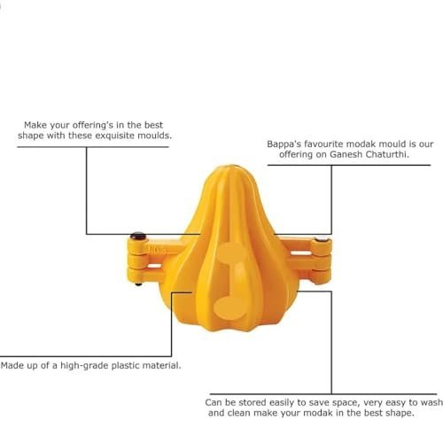 Durable and Rustproof Plastic Ganpati Modak Maker by GOODFEEL - Image 2
