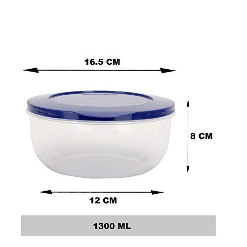 Eco-Friendly 6-Piece Food Storage Container Set in Dark Blue - Image 5