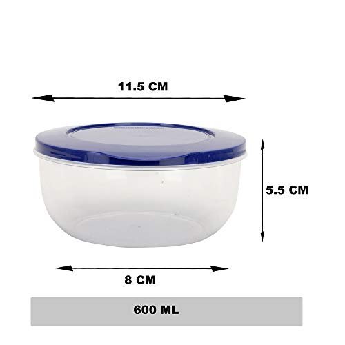 Eco-Friendly 6-Piece Food Storage Container Set in Dark Blue - Image 7