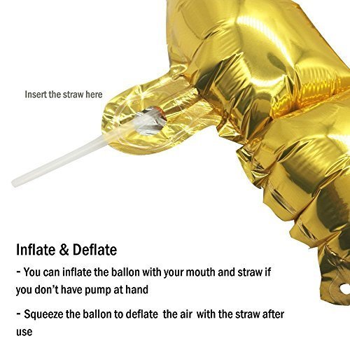 Gold Happy Anniversary Balloon Set - 16pcs Party Decorations - Image 3