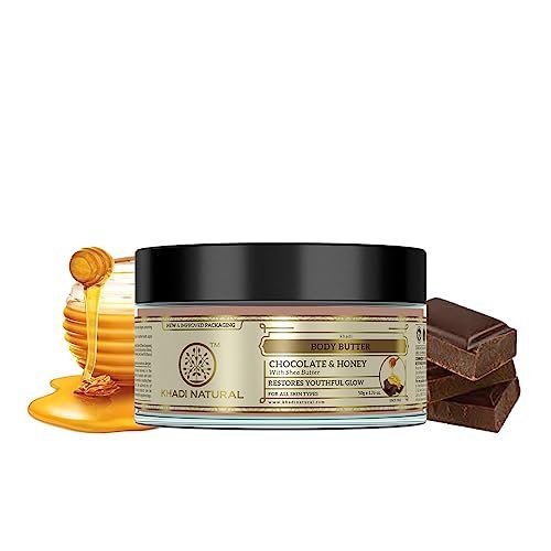 Khadi Chocolate Honey Body Butter - 50g for Glowing Skin