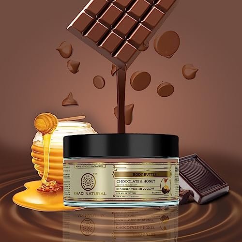 Khadi Chocolate Honey Body Butter - 50g for Glowing Skin - Image 5