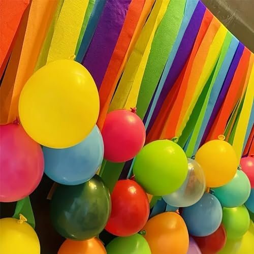 Rainbow Birthday Party Decor Set – 68 Pieces by Party Propz - Image 3