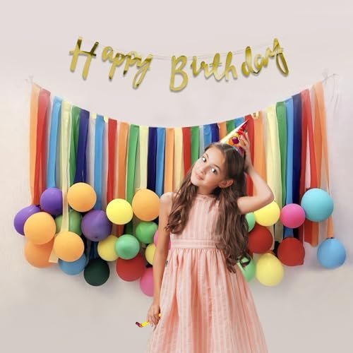 Rainbow Birthday Party Decor Set – 68 Pieces by Party Propz - Image 4