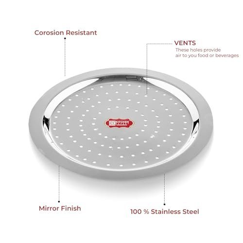 Set of 2 Stainless Steel Kitchen Expert Hole Lids | Multipurpose Cover - Image 3