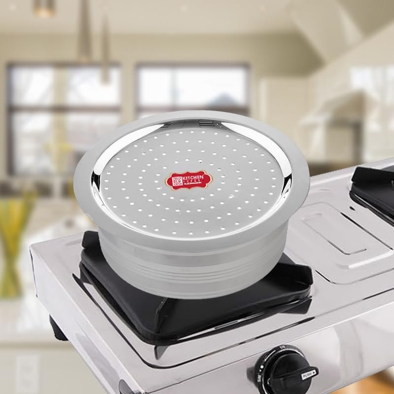 Set of 2 Stainless Steel Kitchen Expert Hole Lids | Multipurpose Cover - Image 4