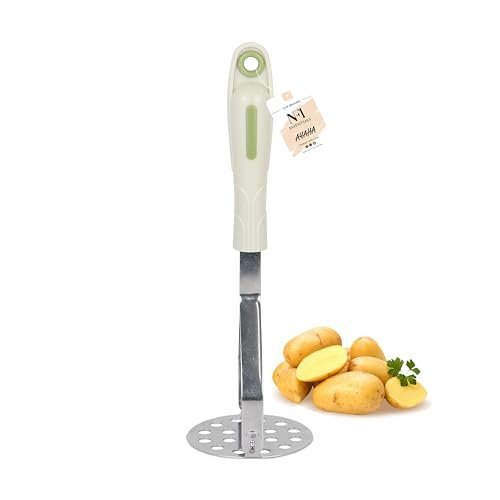Steel Masher for Potatoes and Vegetables - NFI Essentials
