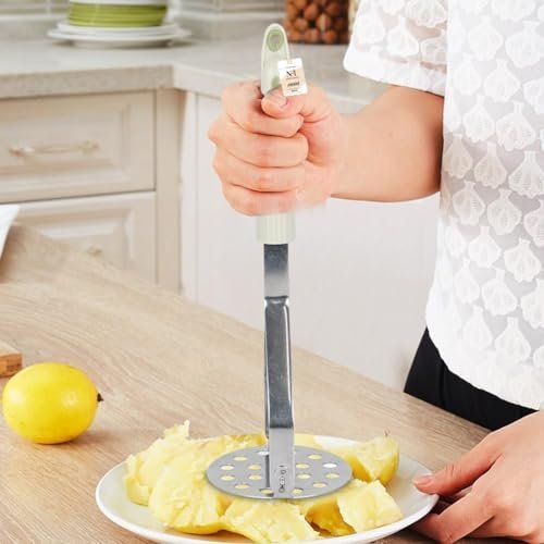 Steel Masher for Potatoes and Vegetables - NFI Essentials - Image 2