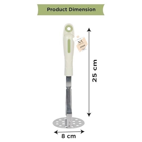 Steel Masher for Potatoes and Vegetables - NFI Essentials - Image 4