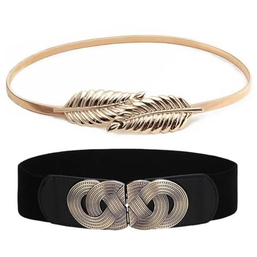 Stylish Shining Diva Waist Belts Set for Women and Girls