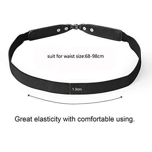 Trendy PALAY® Slim Stretch Waist Belts - Set of 2 for Women - Image 2