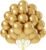 25 Gold Metallic Chrome Balloons for Party Décor