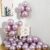 25 Light Pink Chrome Balloons for Decoration by Flyloons