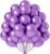 25 Purple Chrome Balloons for Stylish Party Decor