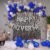 63-Piece Anniversary Decor Kit: Balloons & Curtains