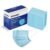 Blue Disposable Face Mask with Nose Clip – Pack of 50
