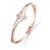 Elegant 18k Rose Gold Bracelet for Women and Girls