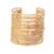 Elegant Gold Plated Bangle Cuff for Women by Shining Diva