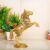 Golden Oxidized Horse Statue for Vastu – KridayKraft