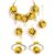 Haldi Floral Jewelry Set for Women and Girls by ZENEME