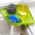 Large Green Kitchen Sink Corner Organizer Tray by Inditradition