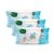 Mother Sparsh 98% Water Wipes – 80 Pcs x 3 Pack – Plant-Based Formula
