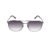 Stylish Yellow Chimes Round Sunglasses with UV Protection