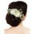 White Artificial Flower Hairpin for Women – Hair Flare